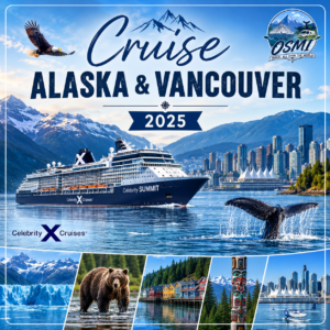 Cruise Alaska & Vancouver 2025
