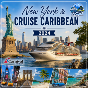 New York & Cruise Caribbean 2024